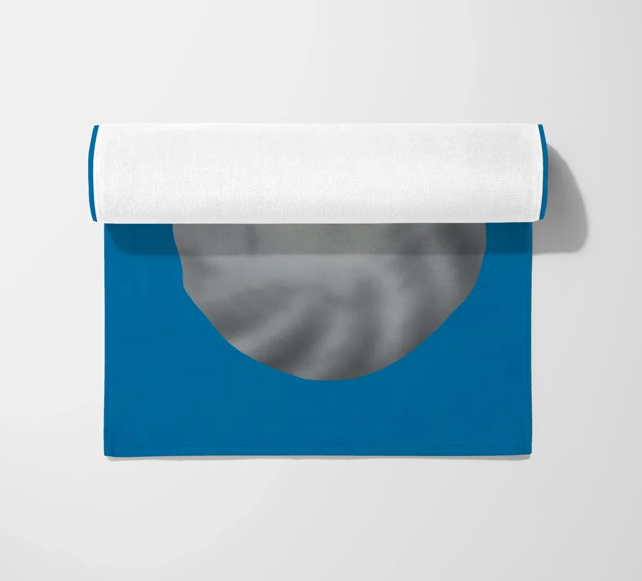 Ritratto di gatto in argento telo mare da Little Dean