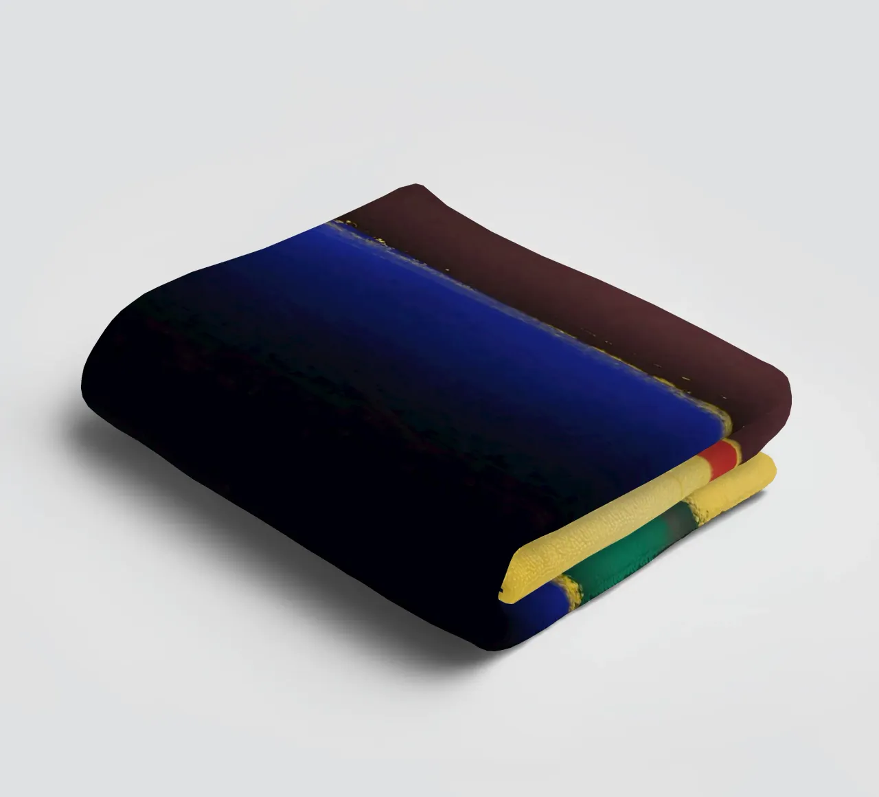 Vernice a spruzzo dopo rothko asciugamano da bagno da Little Dean
