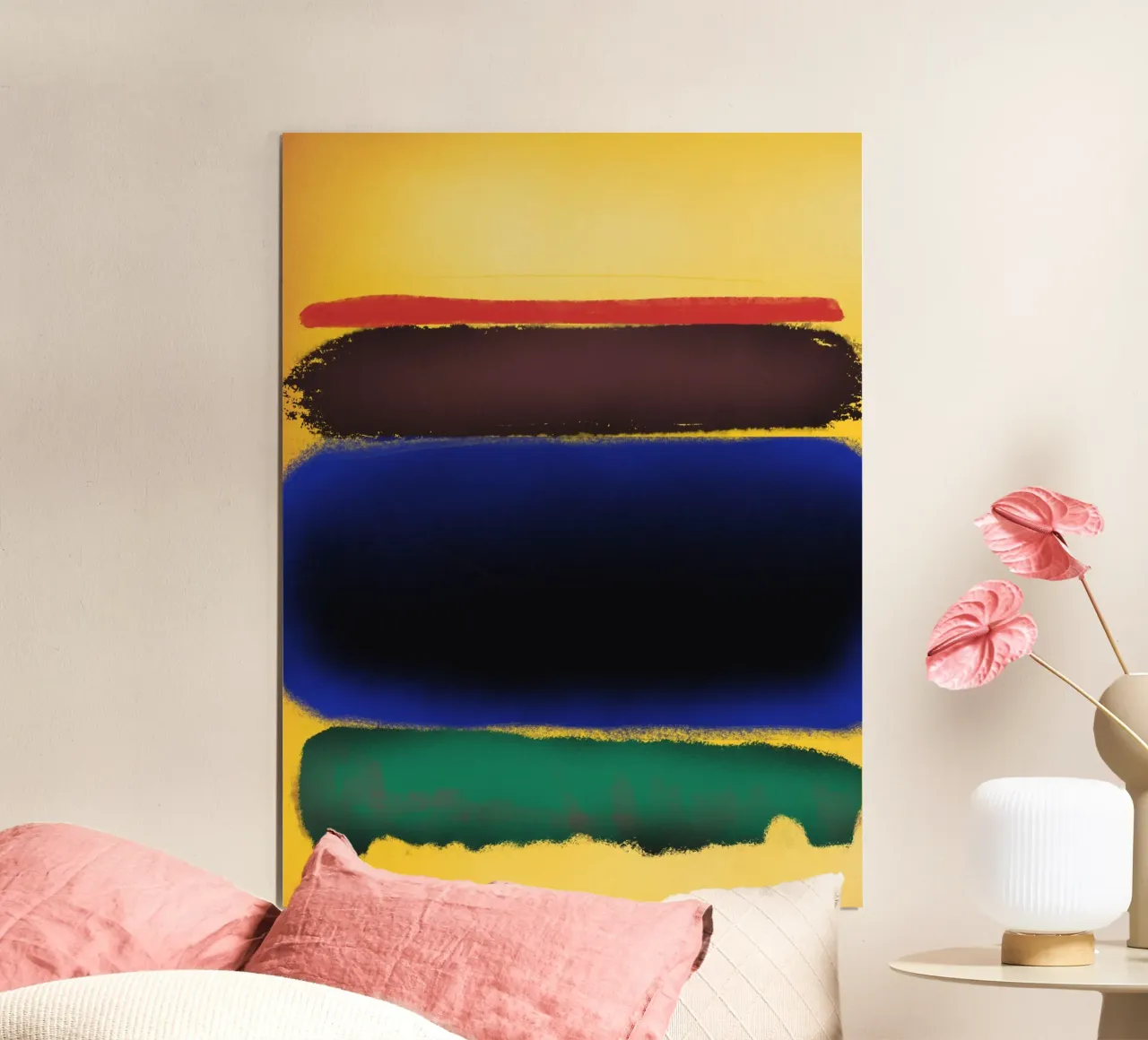 Vernice a spruzzo dopo rothko carta hahnemühle da Little Dean