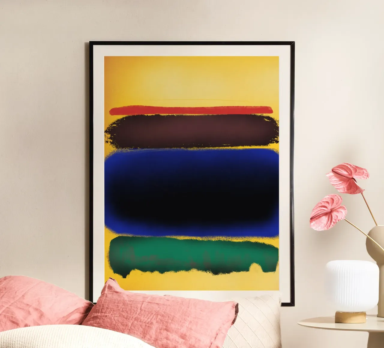 Vernice a spruzzo dopo rothko carta hahnemühle da Little Dean