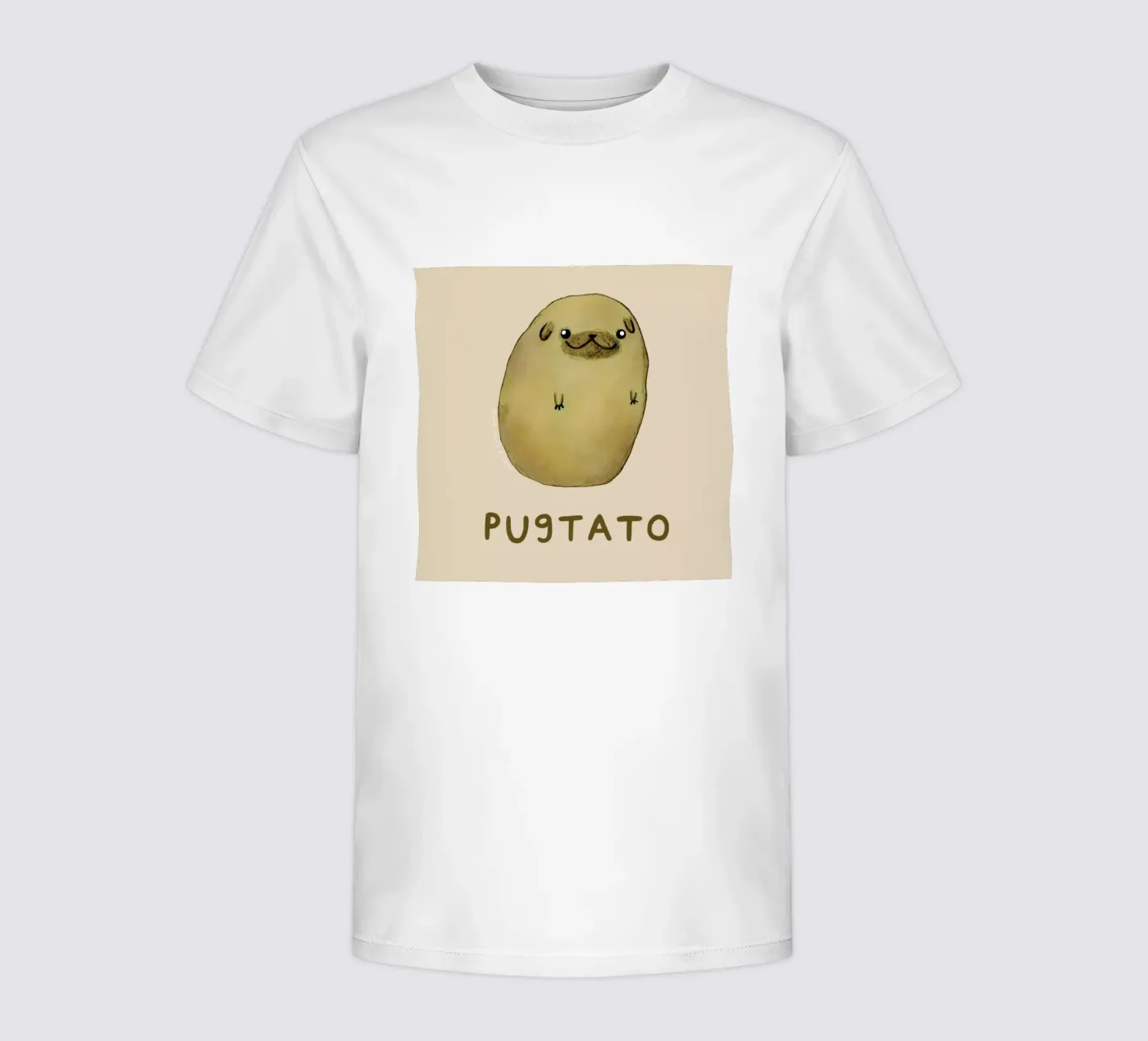 Pugtato t-shirt bambini da Sophie Corrigan
