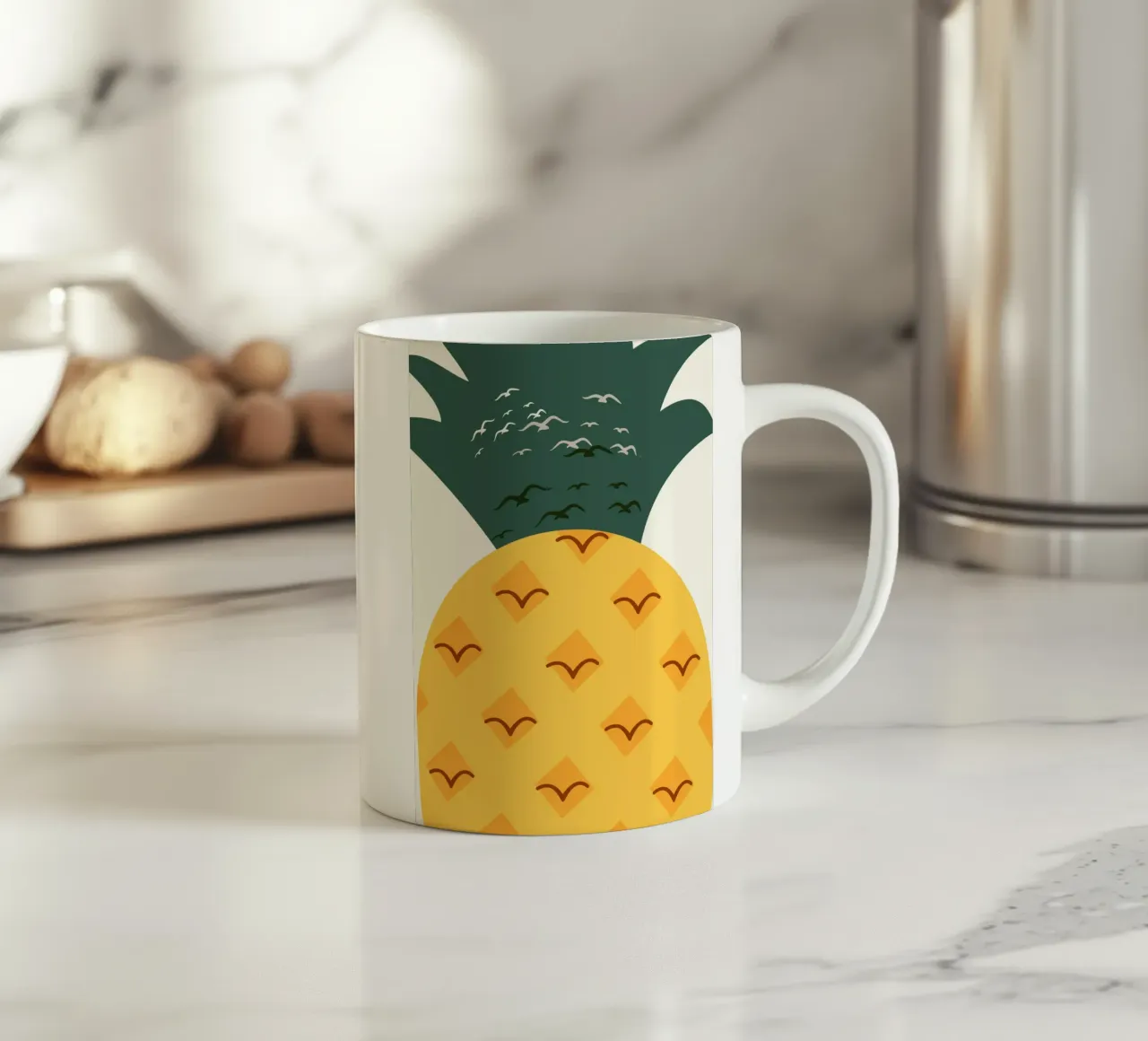 Vivaio di ananas tazza in ceramica da Little Dean