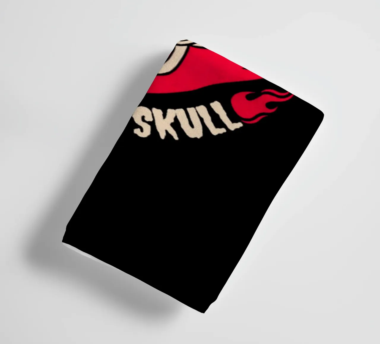 Crâne de flamme serviette de bain de Olivia Creator