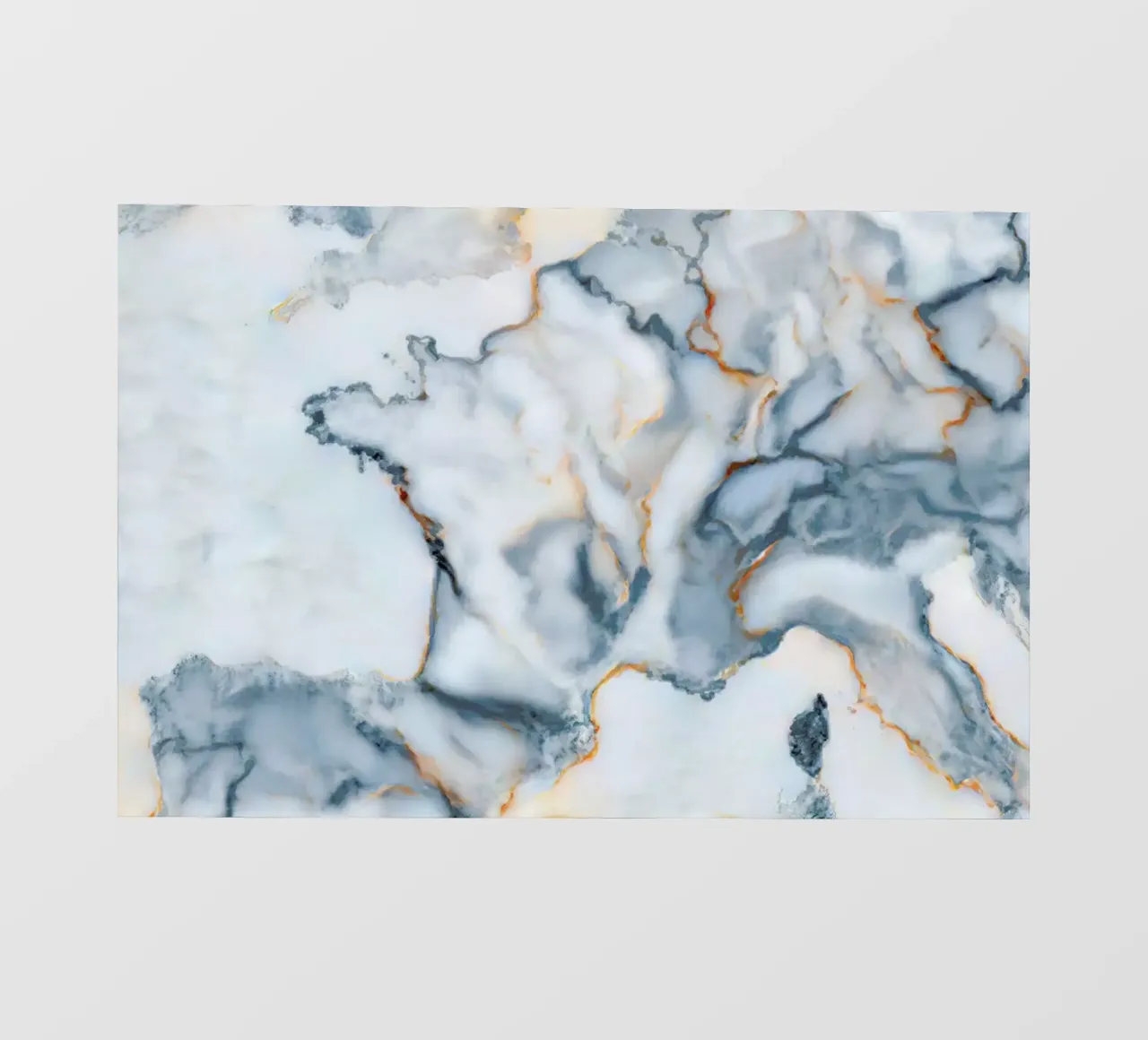 France Marble Map telo in pvc da Octavian