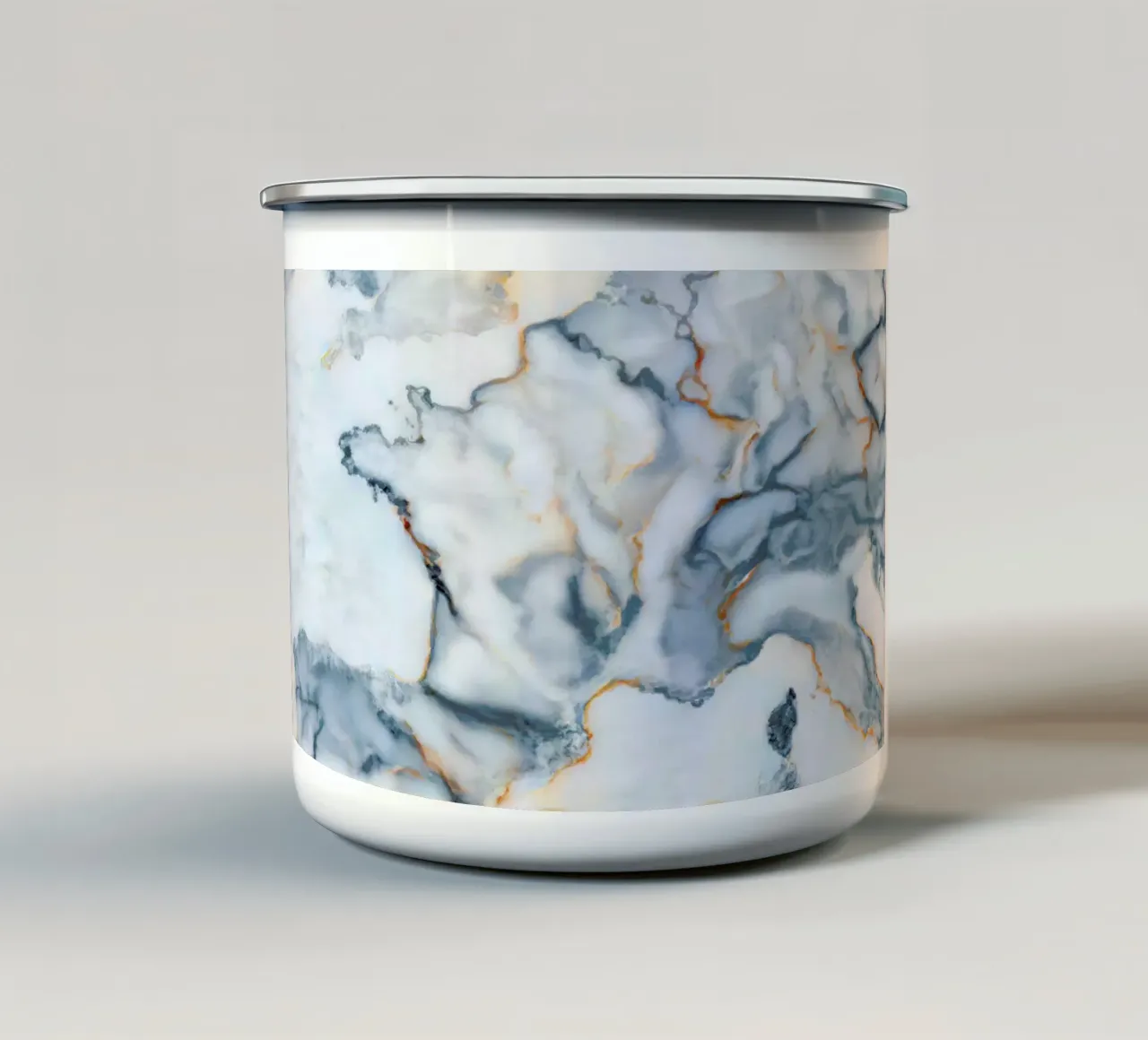 France Marble Map tazza in smalto da Octavian