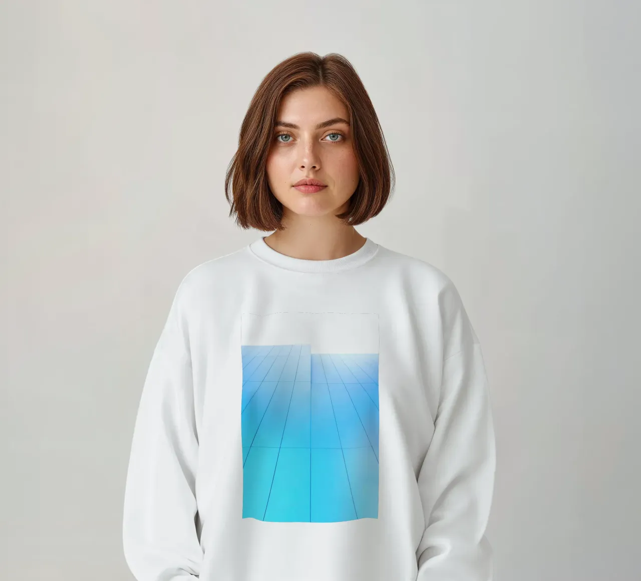 architettura geometrica felpa da Bleu