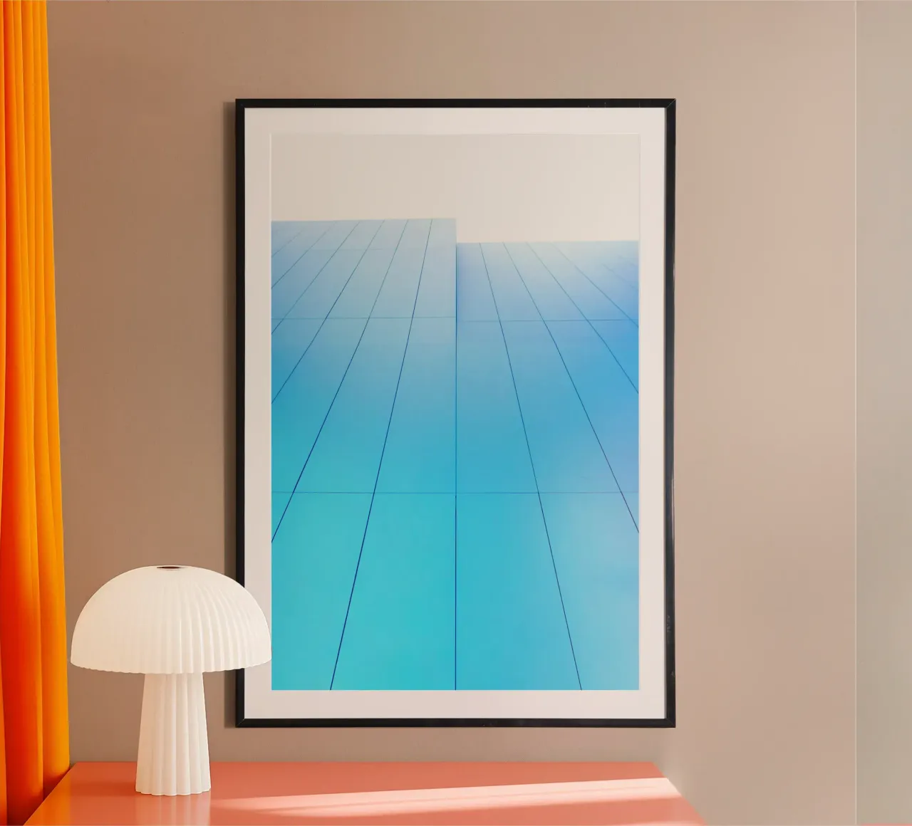 geometric architecture hahnemühle by Bleu