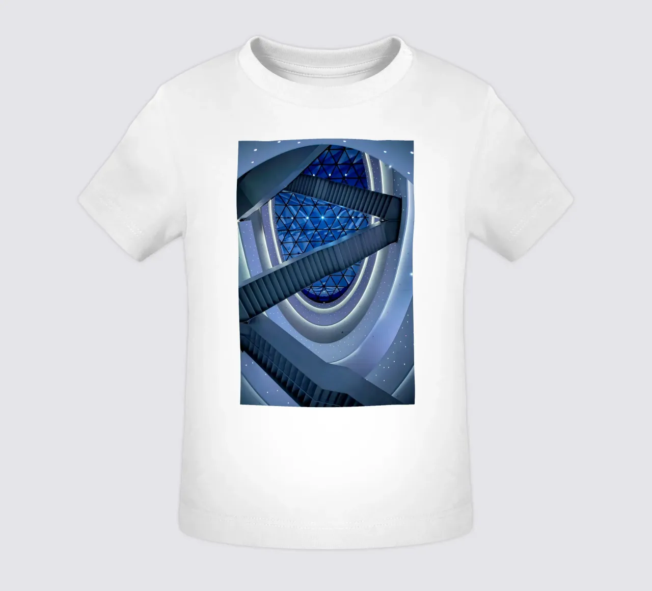 Wendeltreppe Baby T-Shirt von Bleu