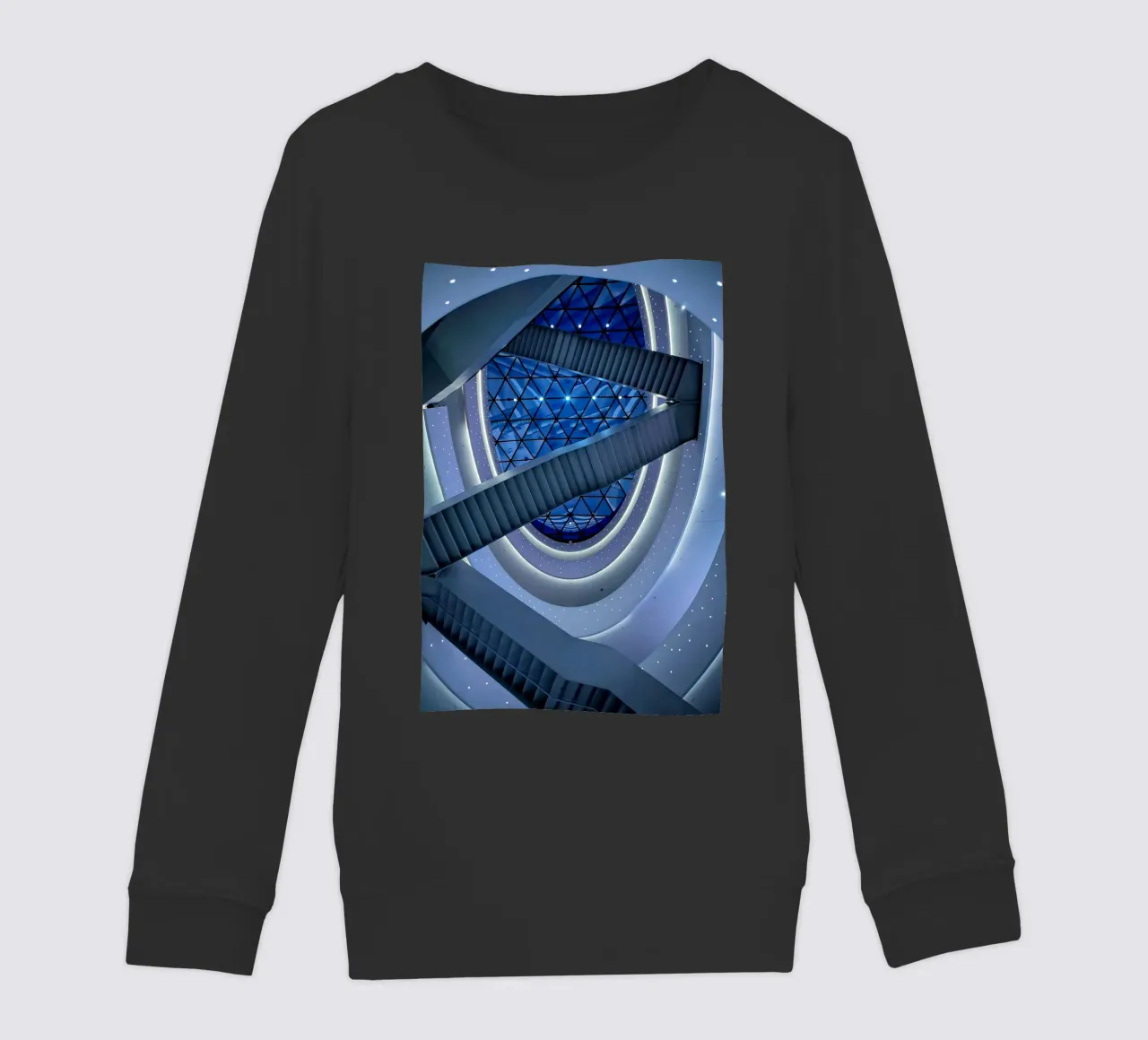 scala a chiocciola felpa bambino da Bleu