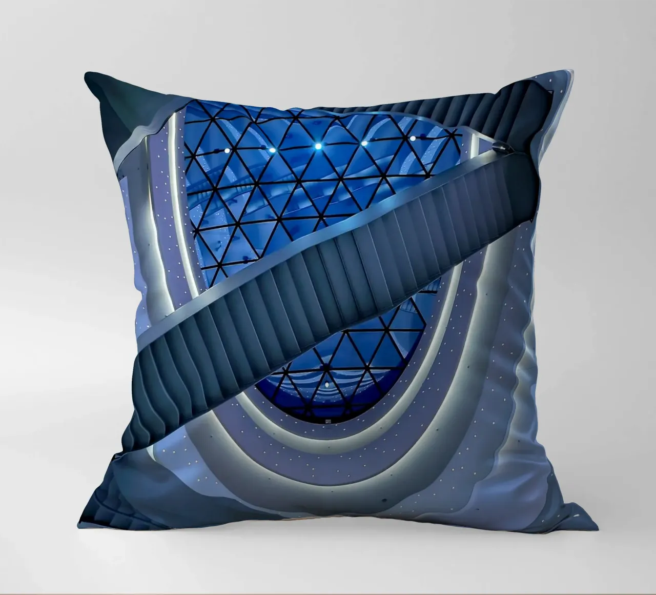 scala a chiocciola cuscino da Bleu