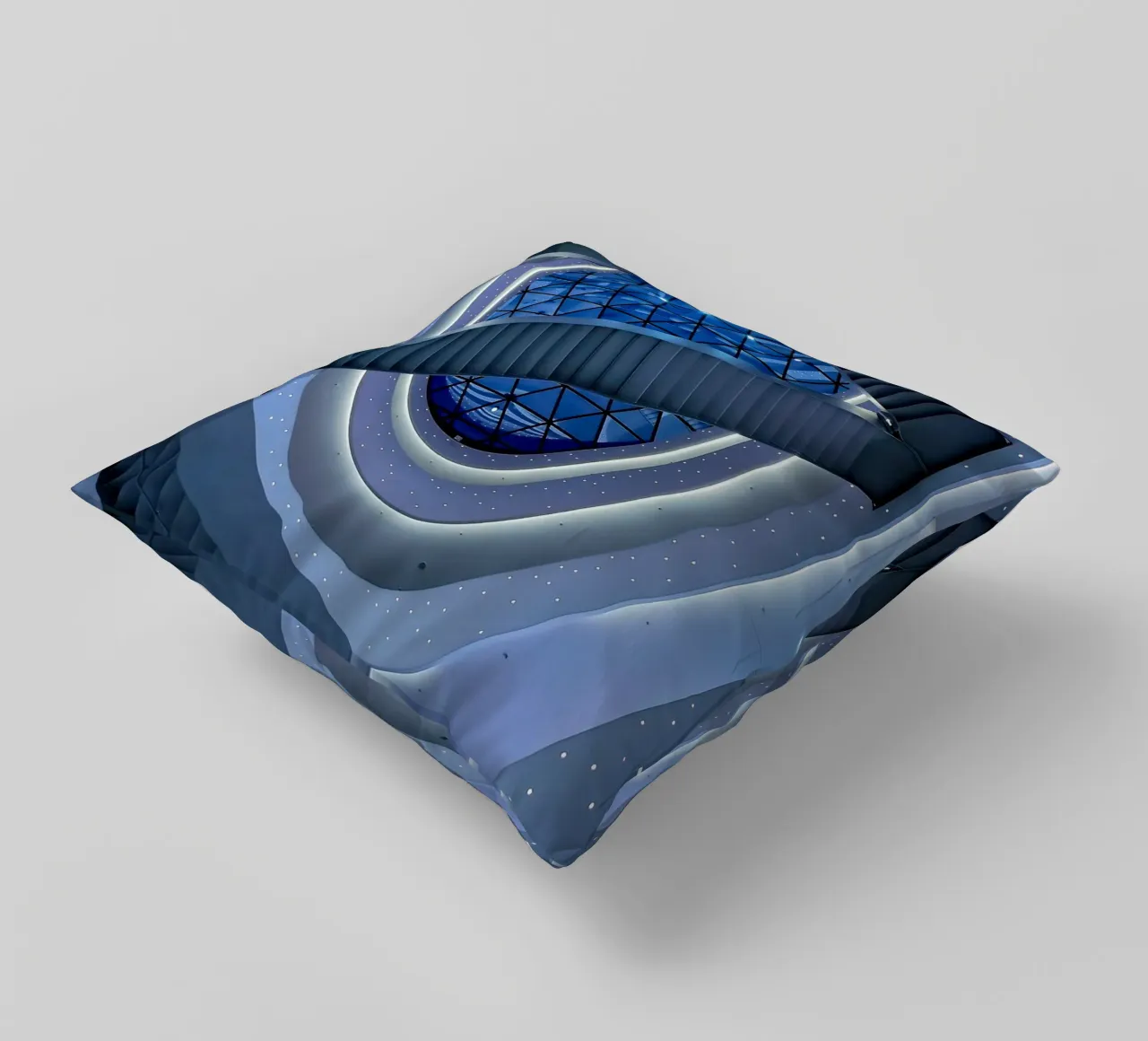 scala a chiocciola cuscino da Bleu