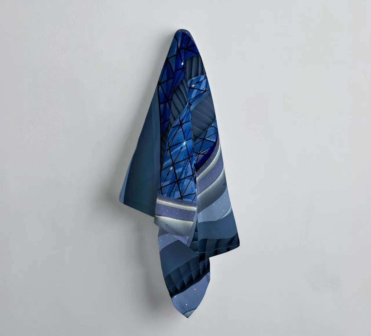 scala a chiocciola asciugamano da bagno da Bleu