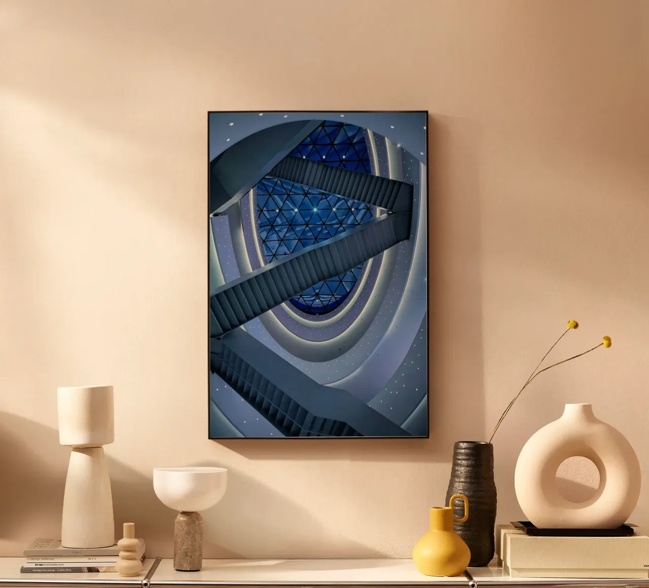 scala a chiocciola plexiglass da Bleu