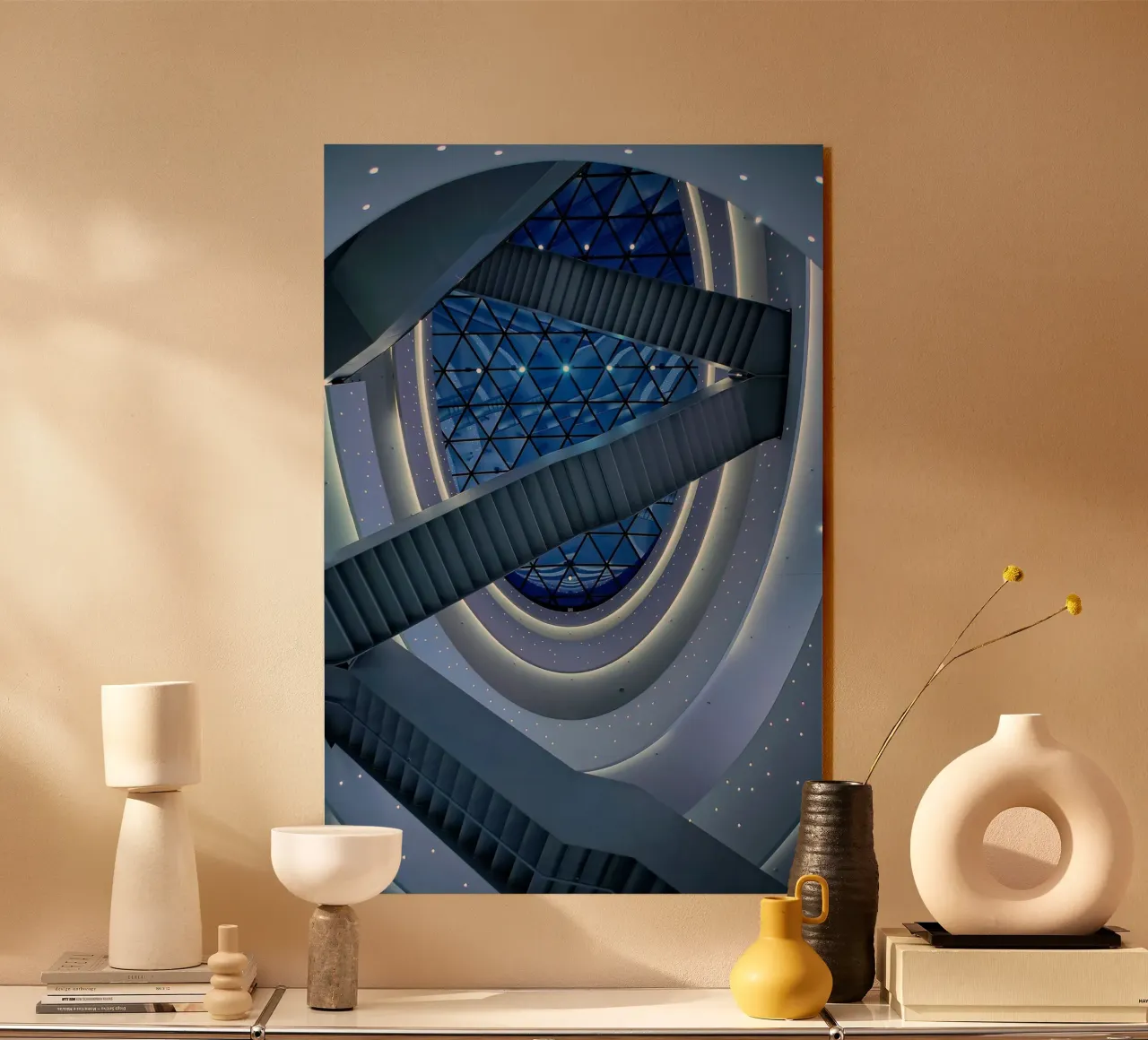 scala a chiocciola plexiglass da Bleu