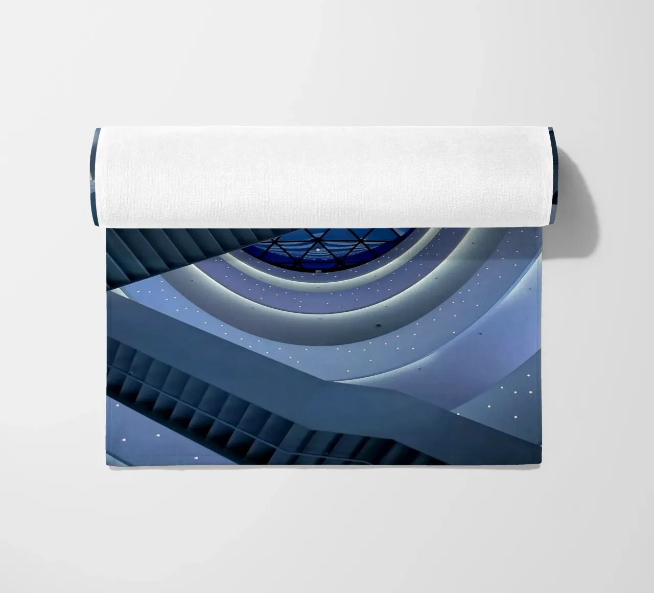 scala a chiocciola telo mare da Bleu