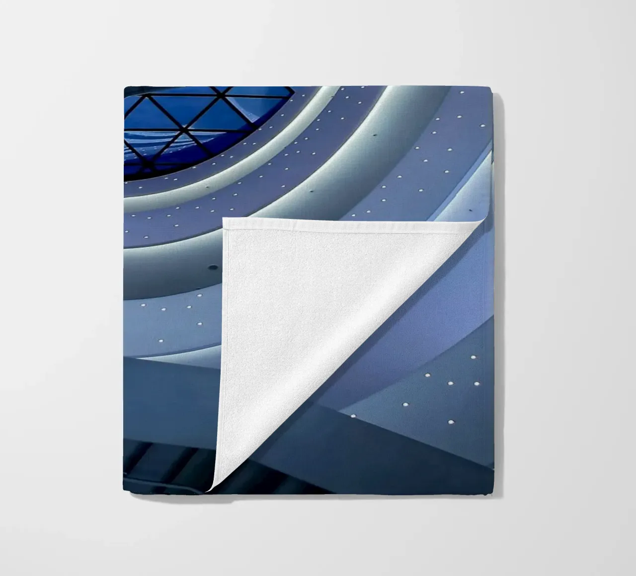 scala a chiocciola telo mare da Bleu