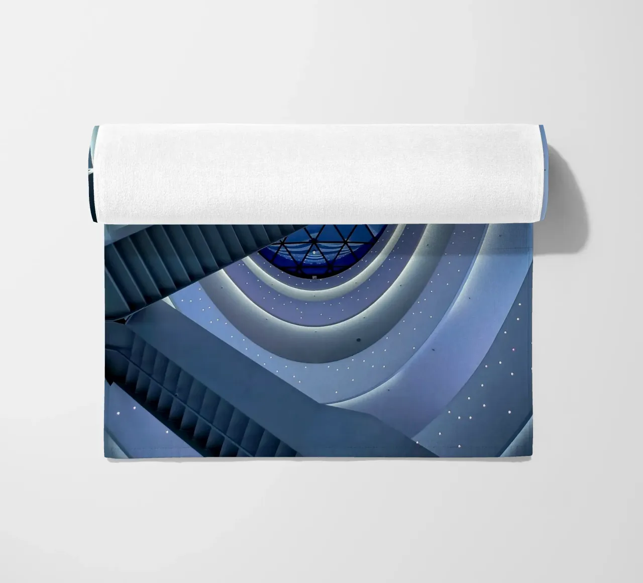 scala a chiocciola telo mare da Bleu