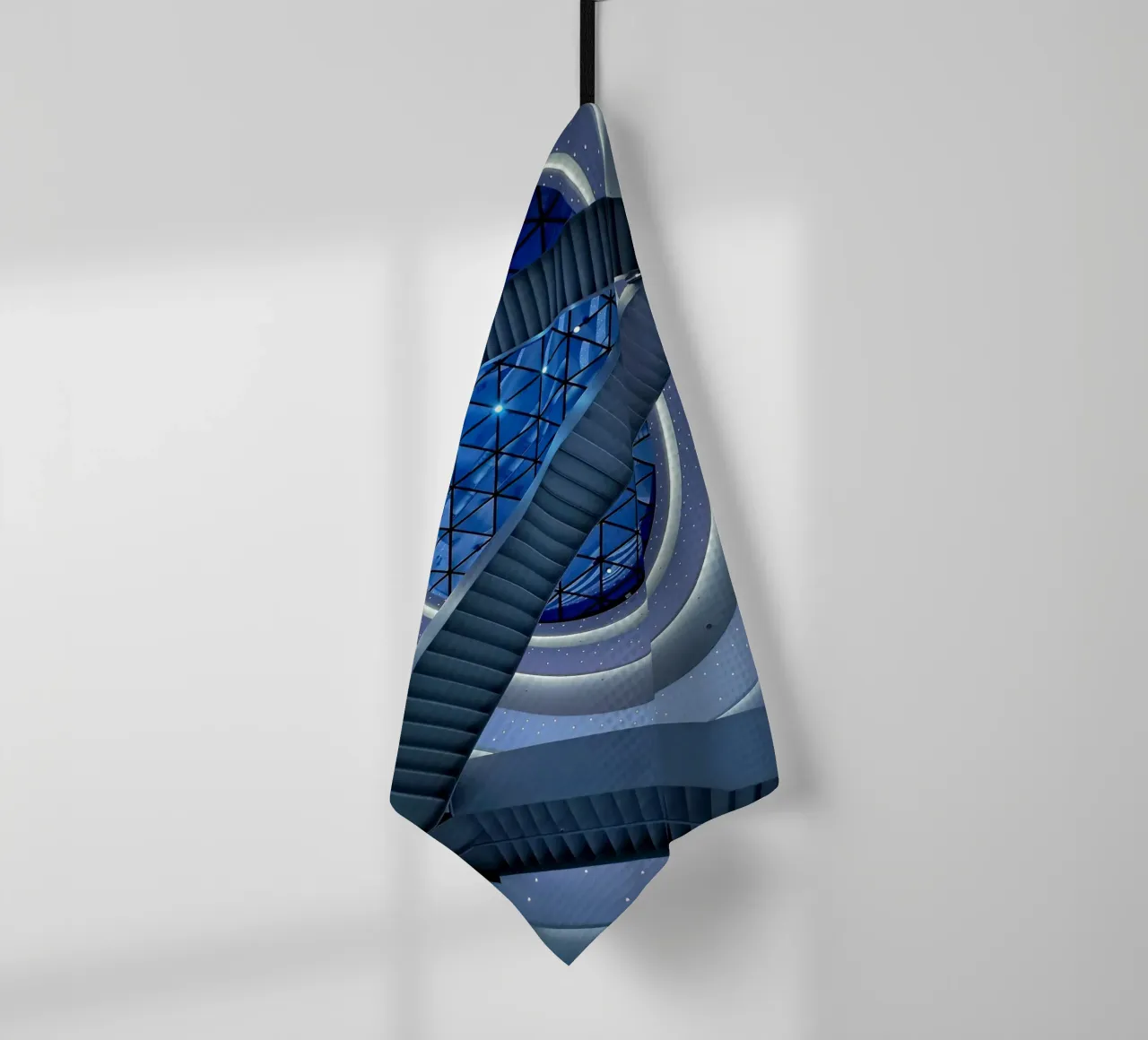 scala a chiocciola canovaccio da cucina da Bleu