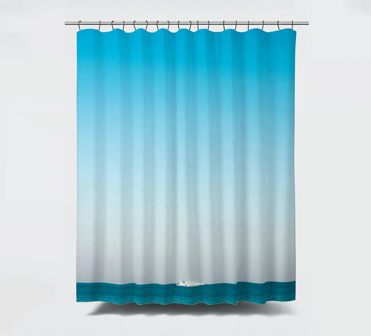 mare calmo tenda da doccia da Bleu