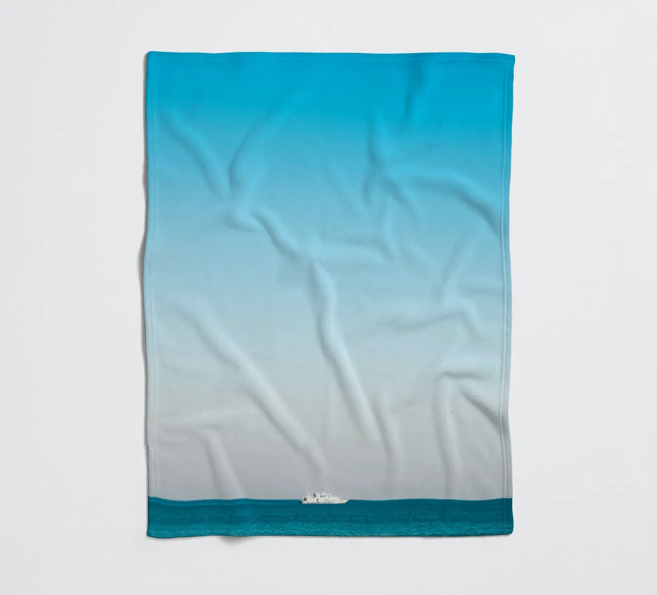 mare calmo coperta in pile da Bleu