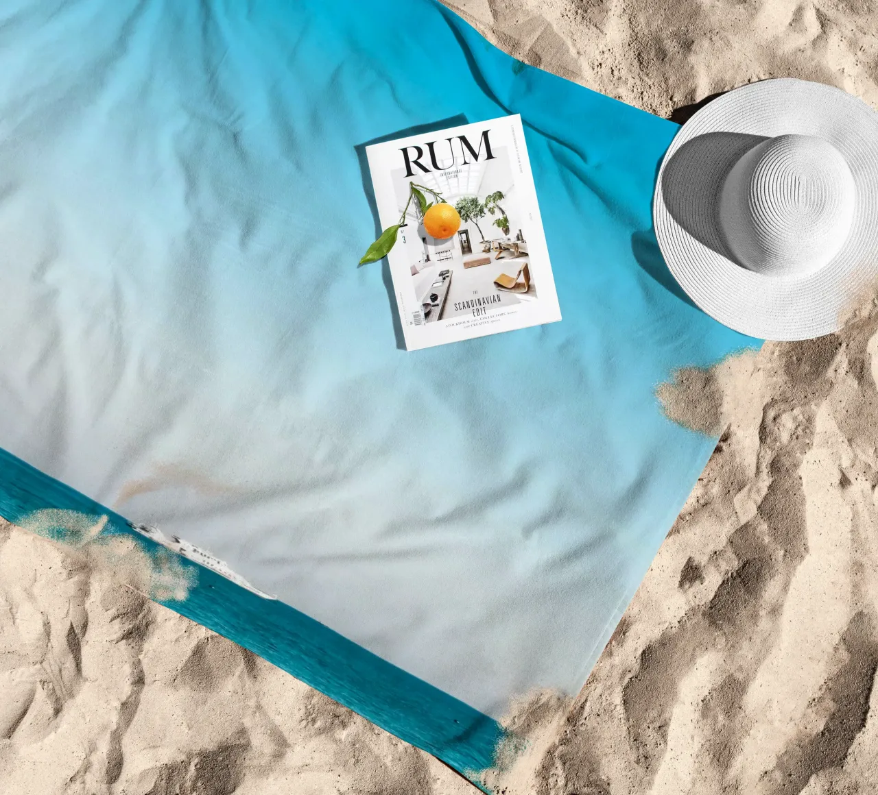 mare calmo telo mare da Bleu