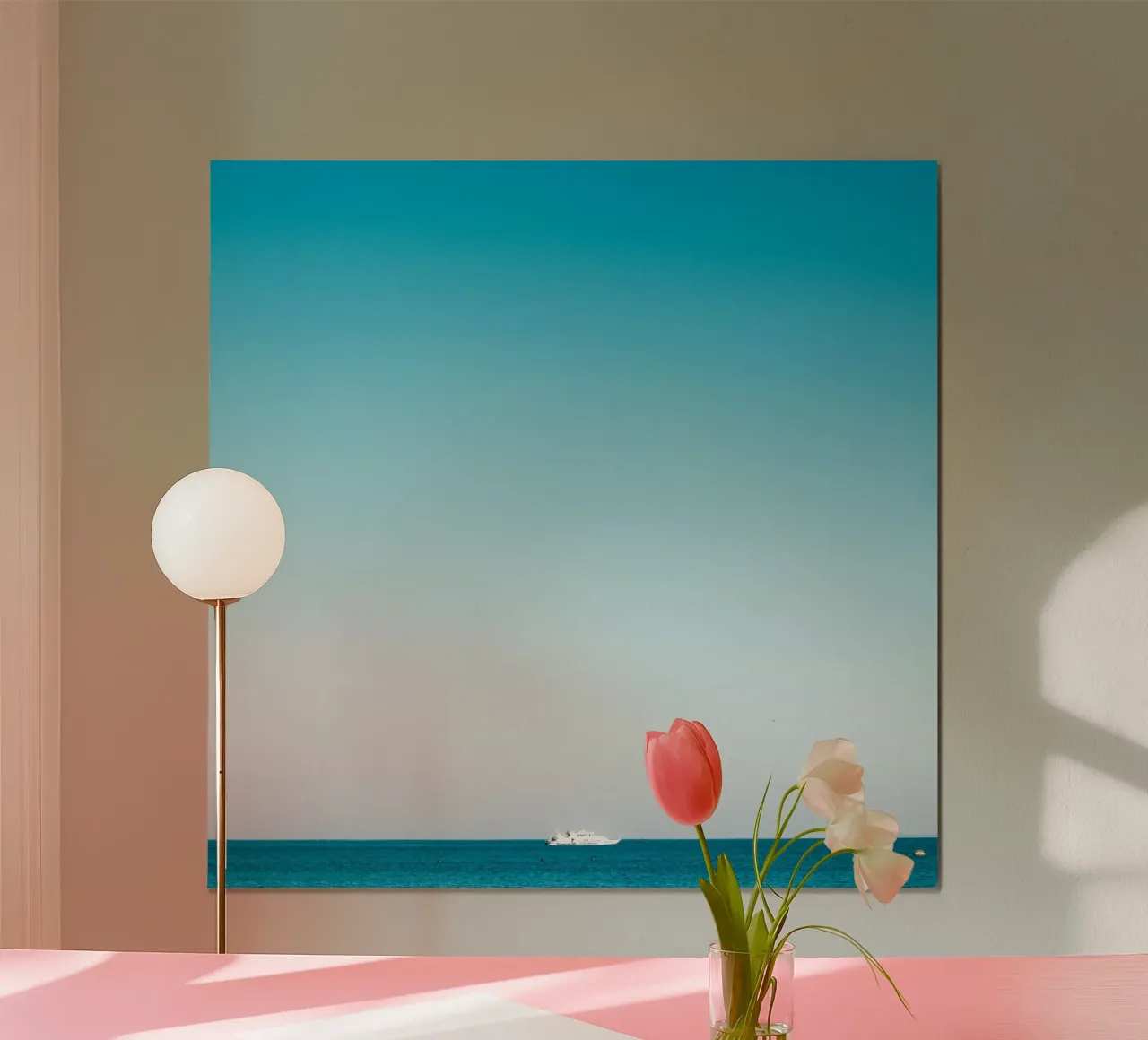 mare calmo poster da Bleu