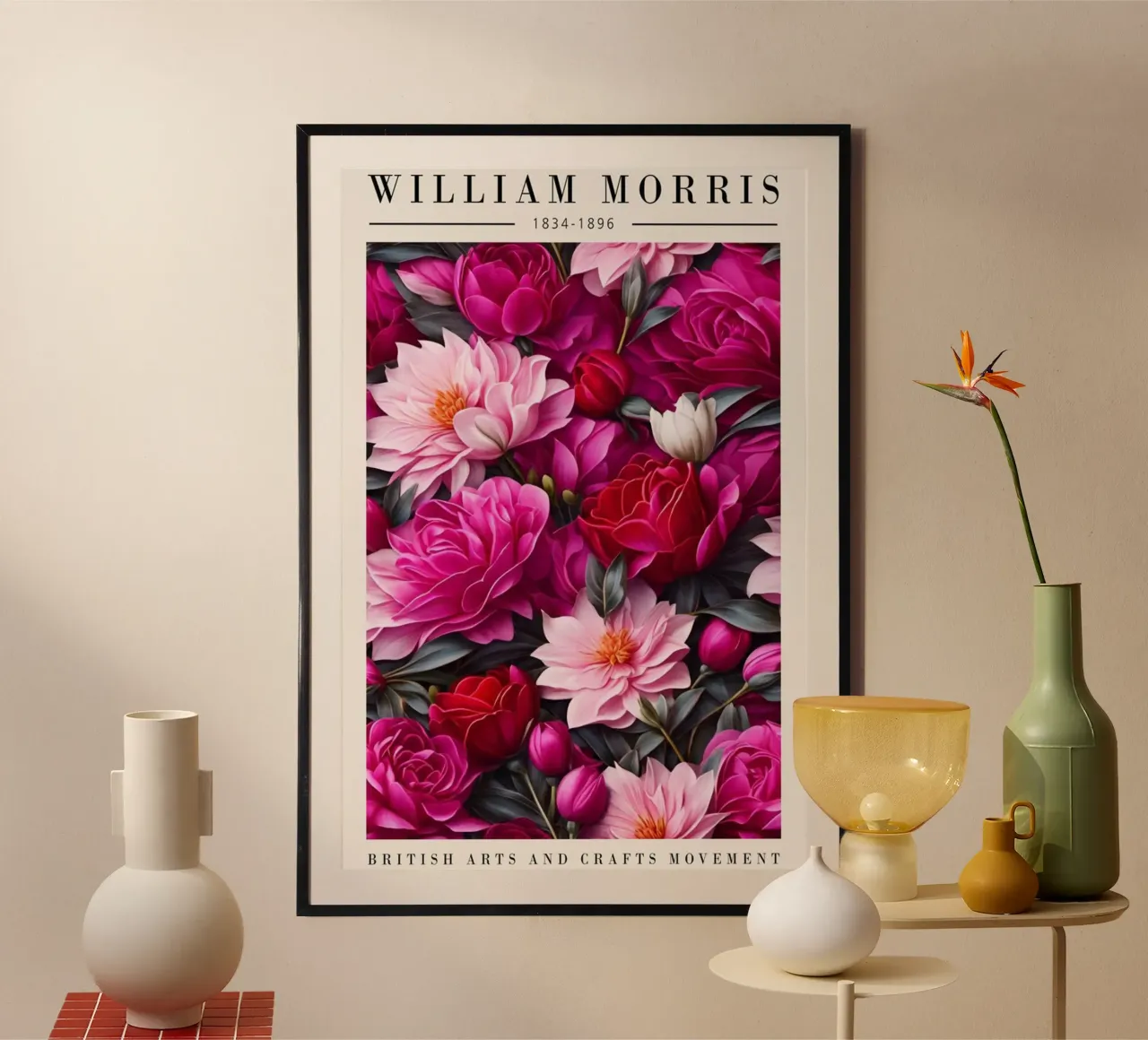 fiori in fiore bellezza naturale william morris poster da komo store
