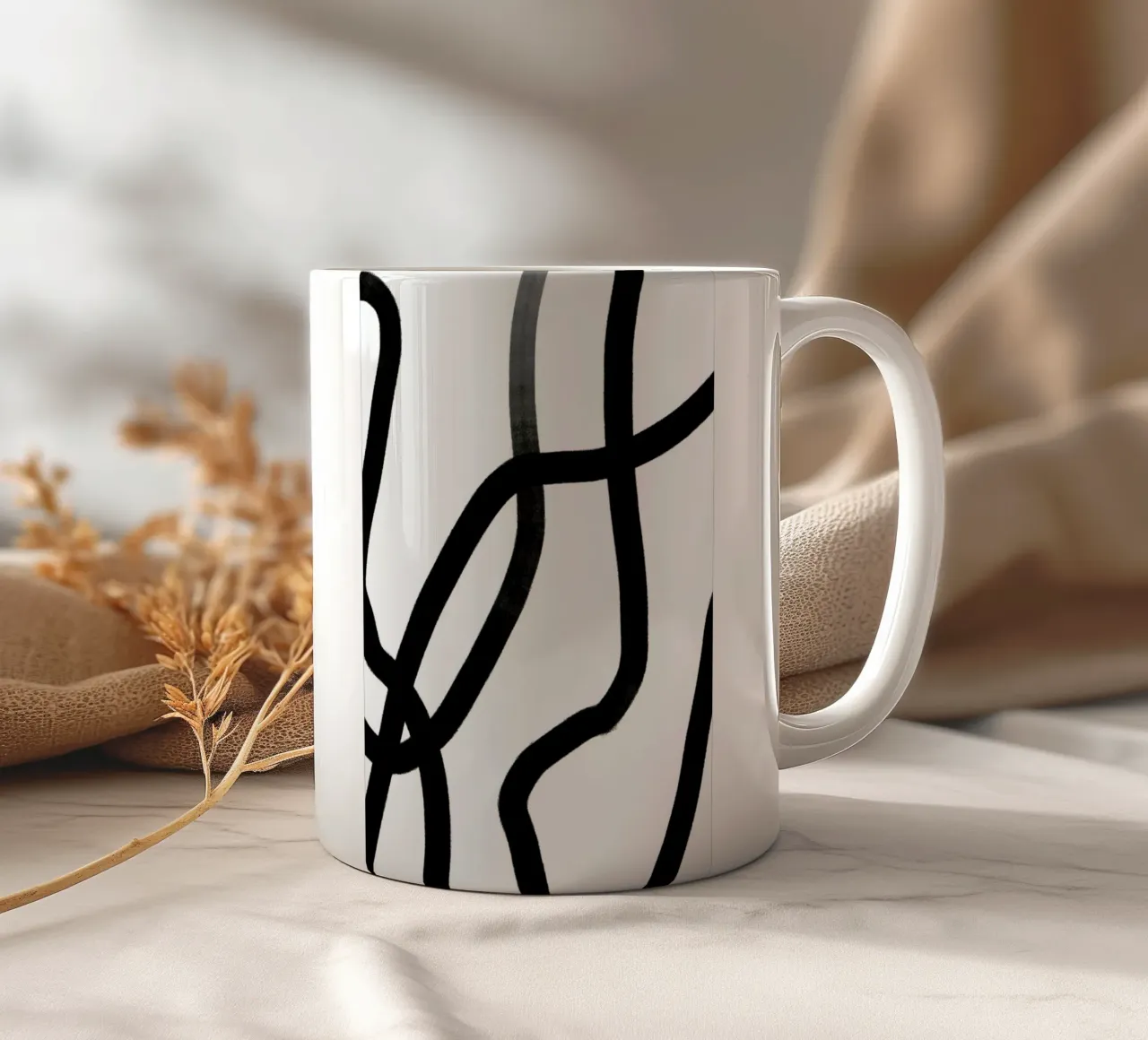 Reach tazza in ceramica da Graphite