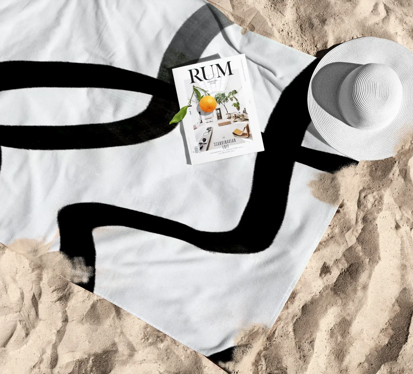 Reach beach towel by Graphite