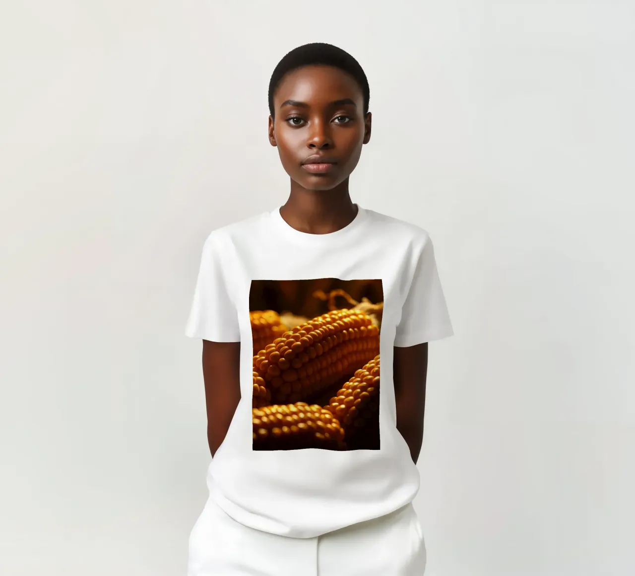 Spighe dorate esposte in un ambiente rustico t-shirt da DesignDoodle