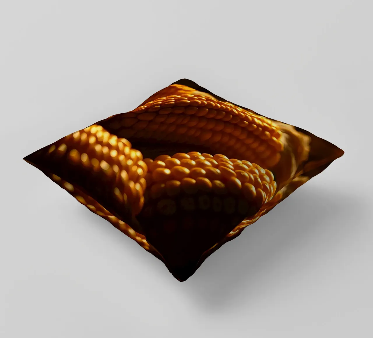 Spighe dorate esposte in un ambiente rustico cuscino da DesignDoodle