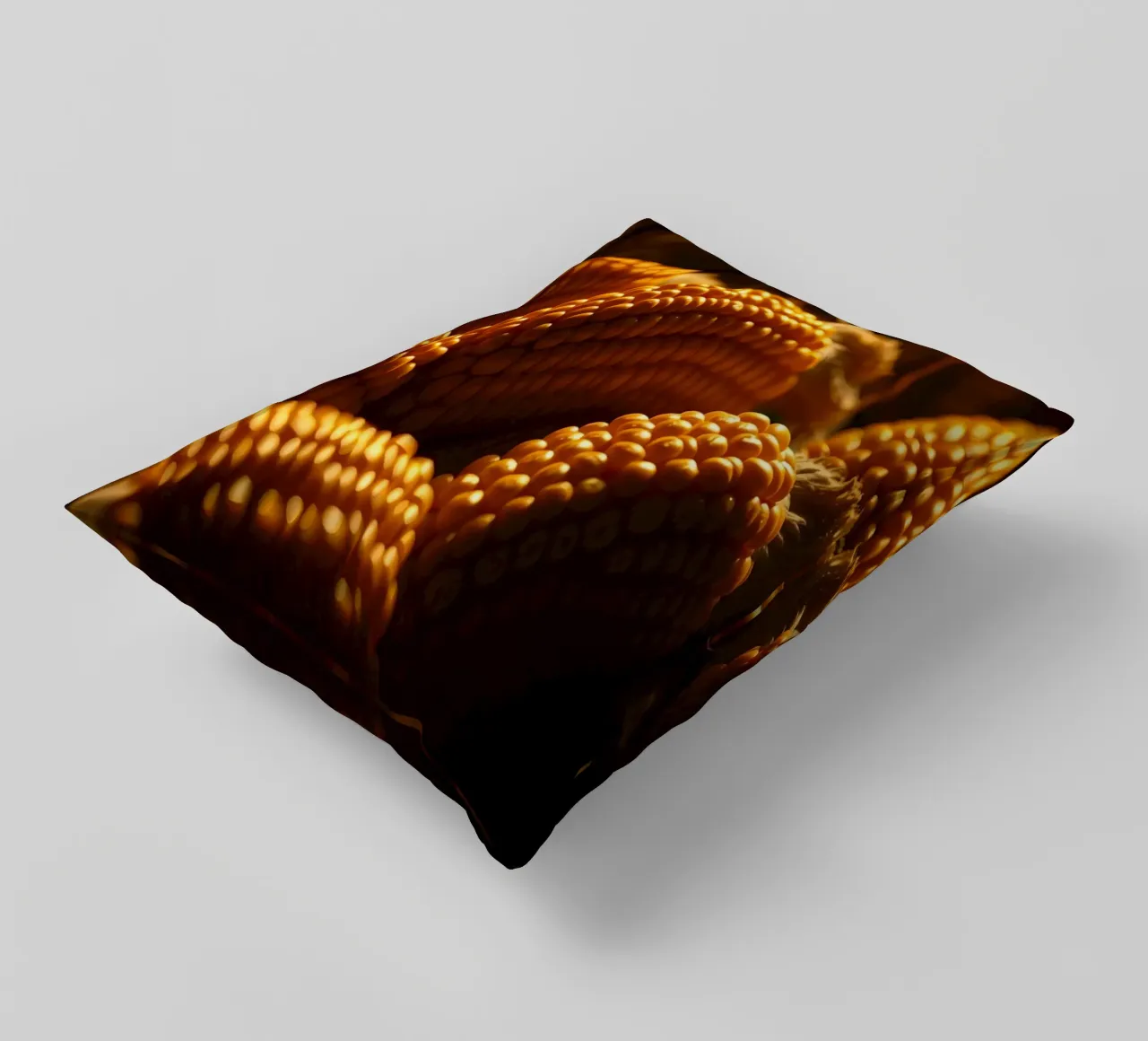 Spighe dorate esposte in un ambiente rustico cuscino da DesignDoodle