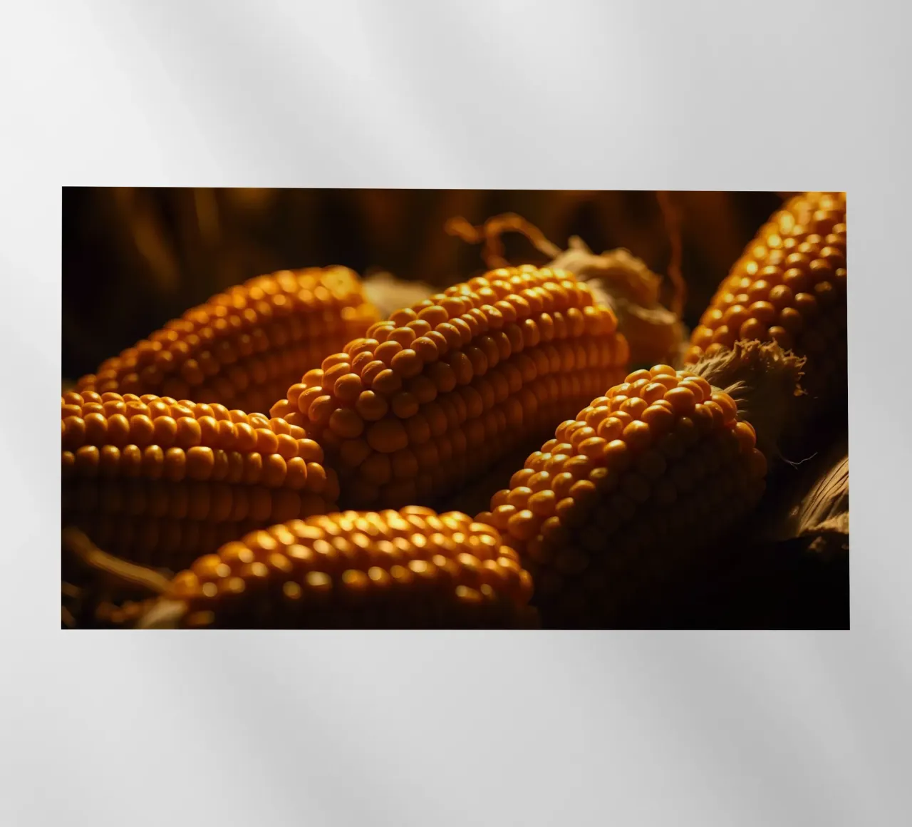 Spighe dorate esposte in un ambiente rustico pellicola backlit da DesignDoodle