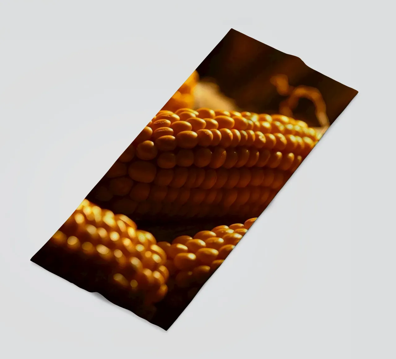 Spighe dorate esposte in un ambiente rustico telo mare da DesignDoodle