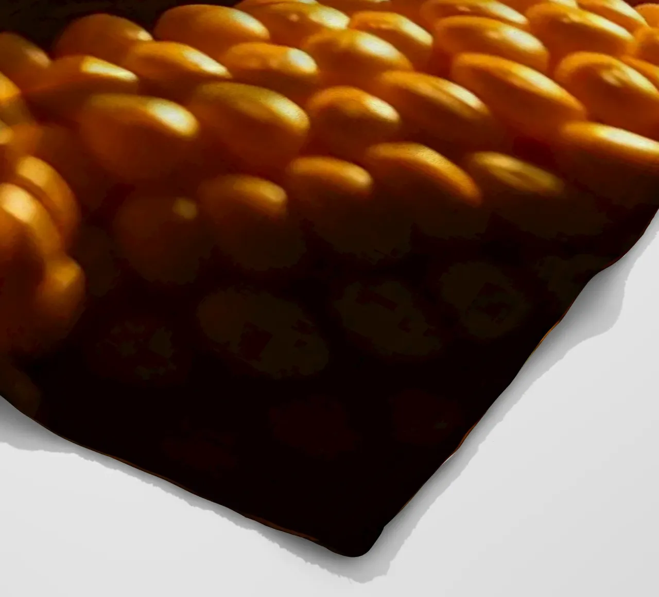 Spighe dorate esposte in un ambiente rustico coperta in pile da DesignDoodle