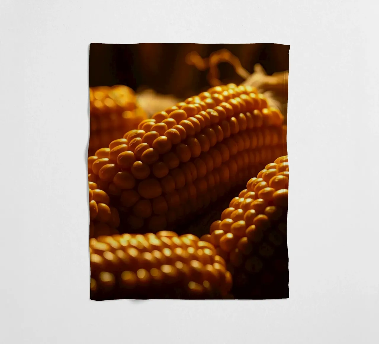 Spighe dorate esposte in un ambiente rustico coperta in pile da DesignDoodle