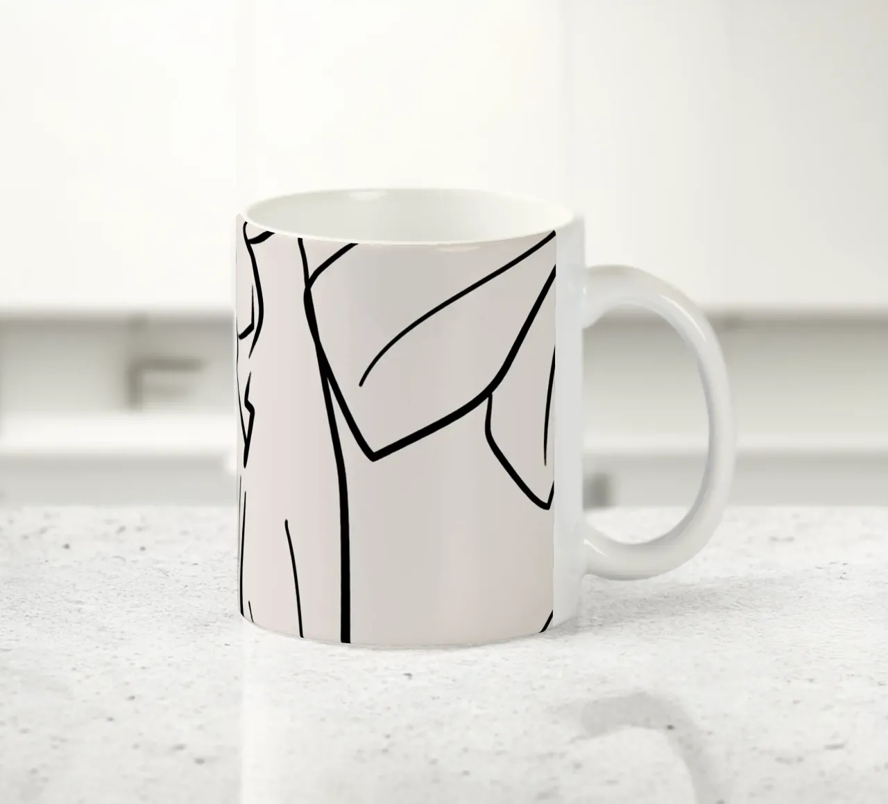 Stretch mattutino tazza in ceramica da Kintsugi99