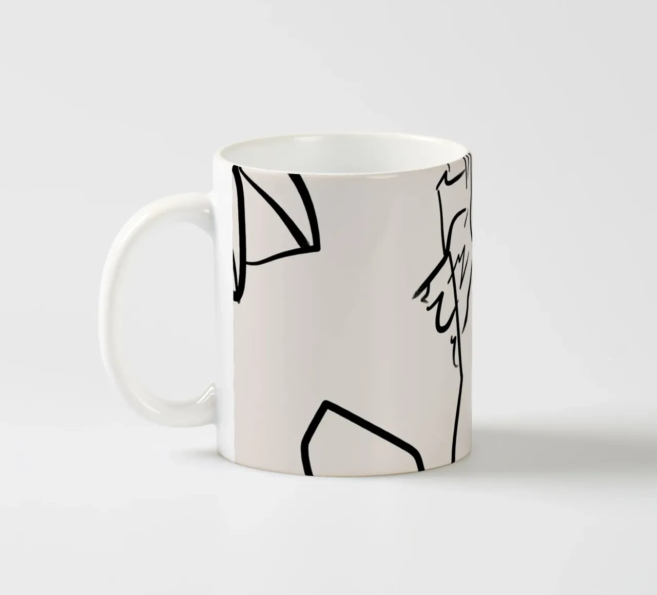 Stretch mattutino tazza in ceramica da Kintsugi99