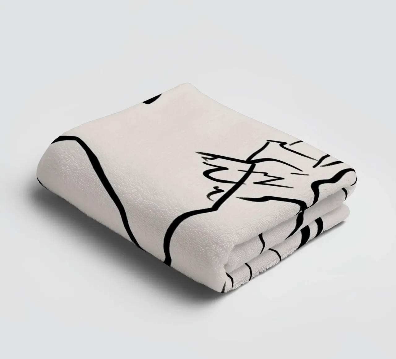 Stretch mattutino asciugamano da bagno da Kintsugi99