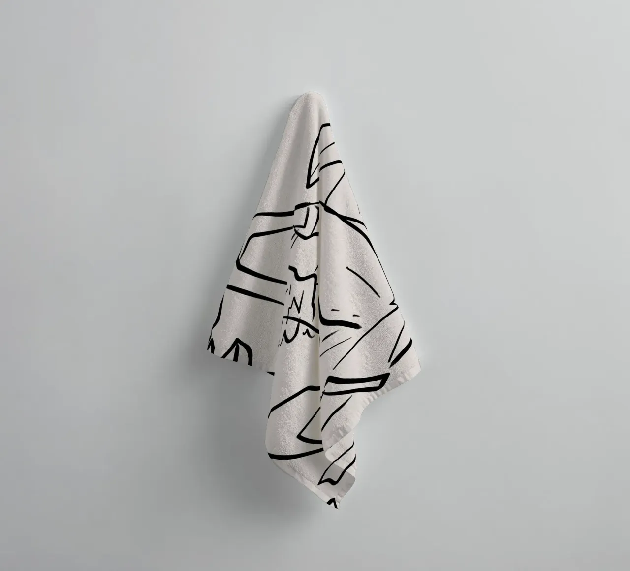 Stretch mattutino asciugamano da bagno da Kintsugi99
