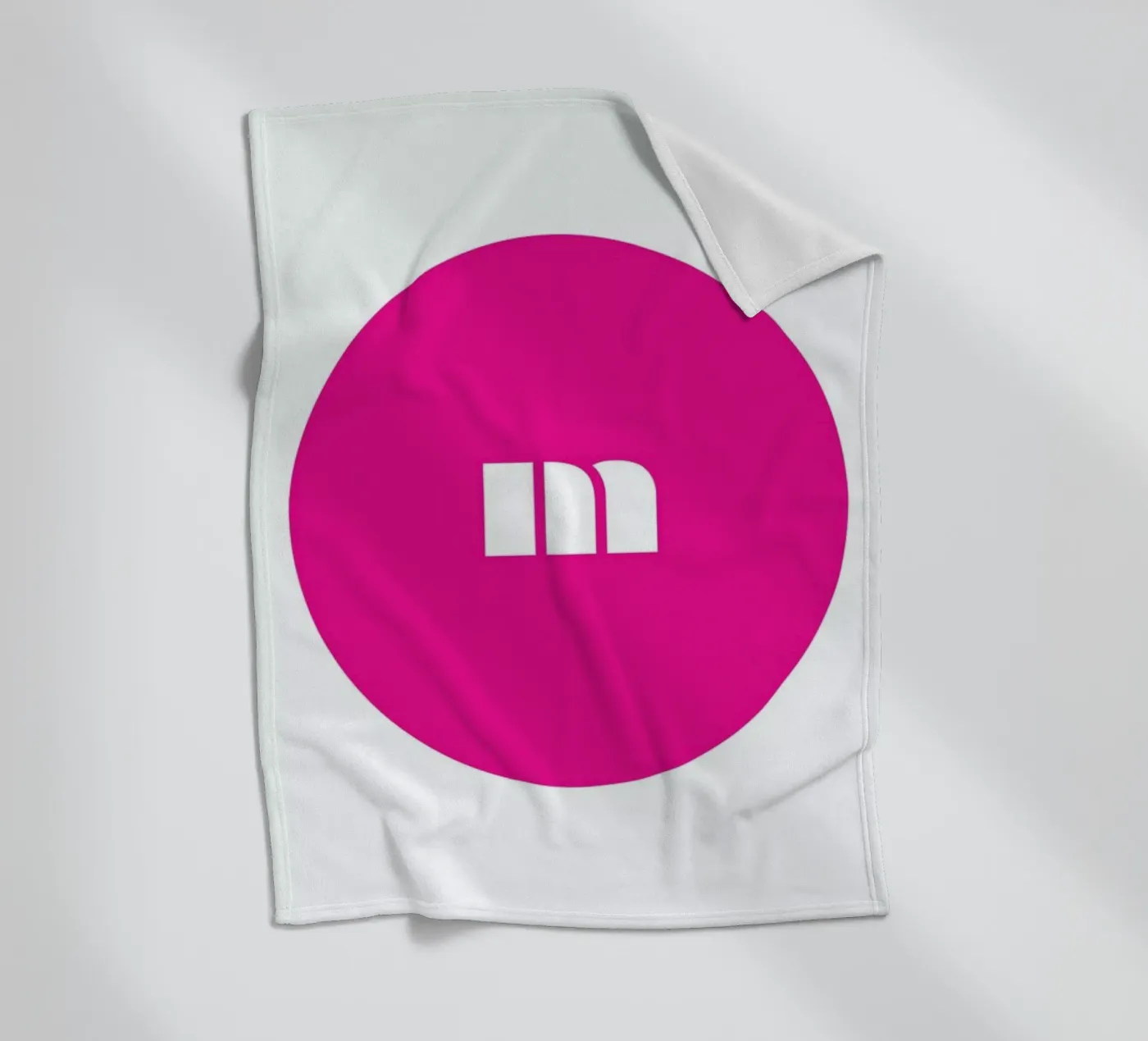 Magenta fleecedeken van Oh Darling