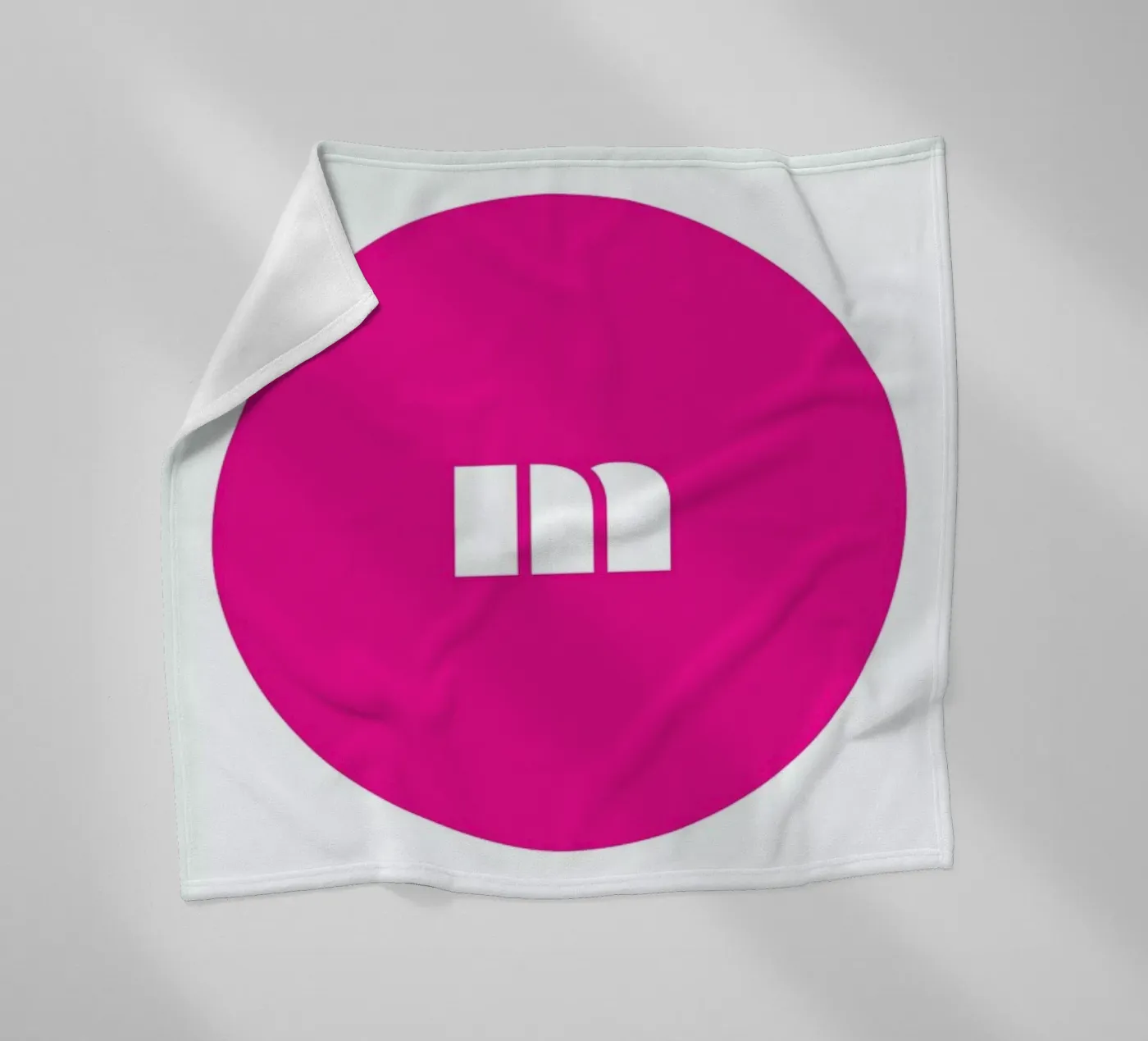 Magenta fleecedeken van Oh Darling