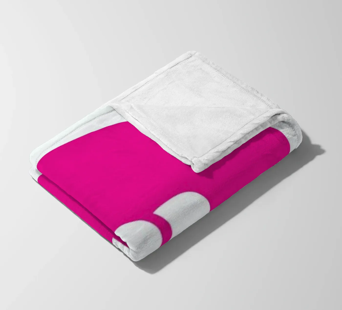 Magenta fleecedeken van Oh Darling