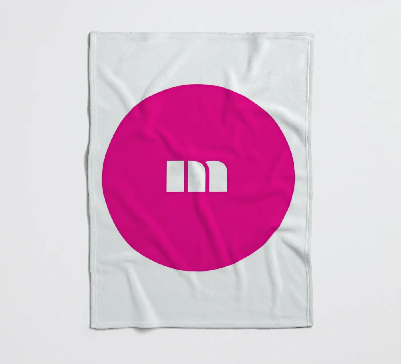 Magenta fleecedeken van Oh Darling