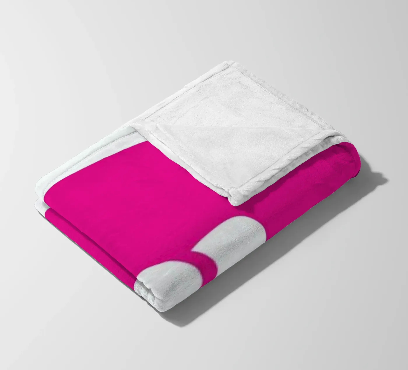 Magenta fleecedeken van Oh Darling