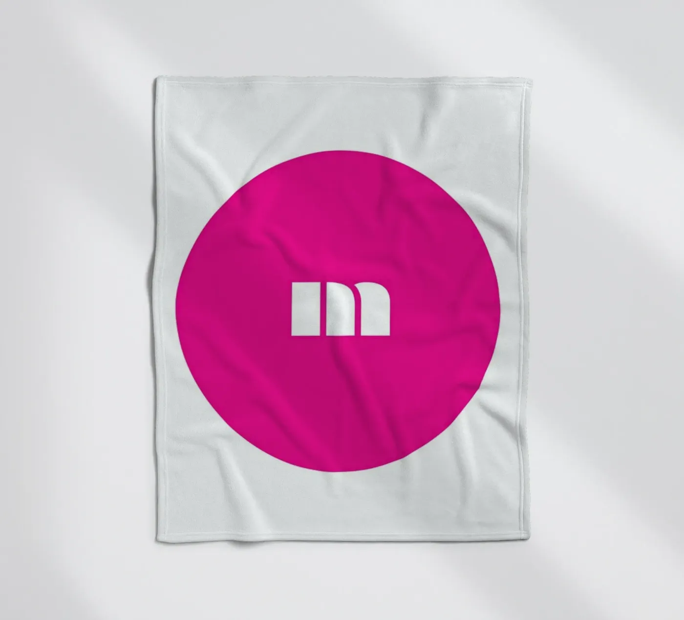 Magenta fleecedeken van Oh Darling