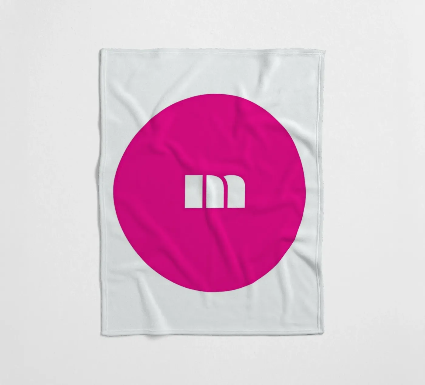 Magenta fleecedeken van Oh Darling