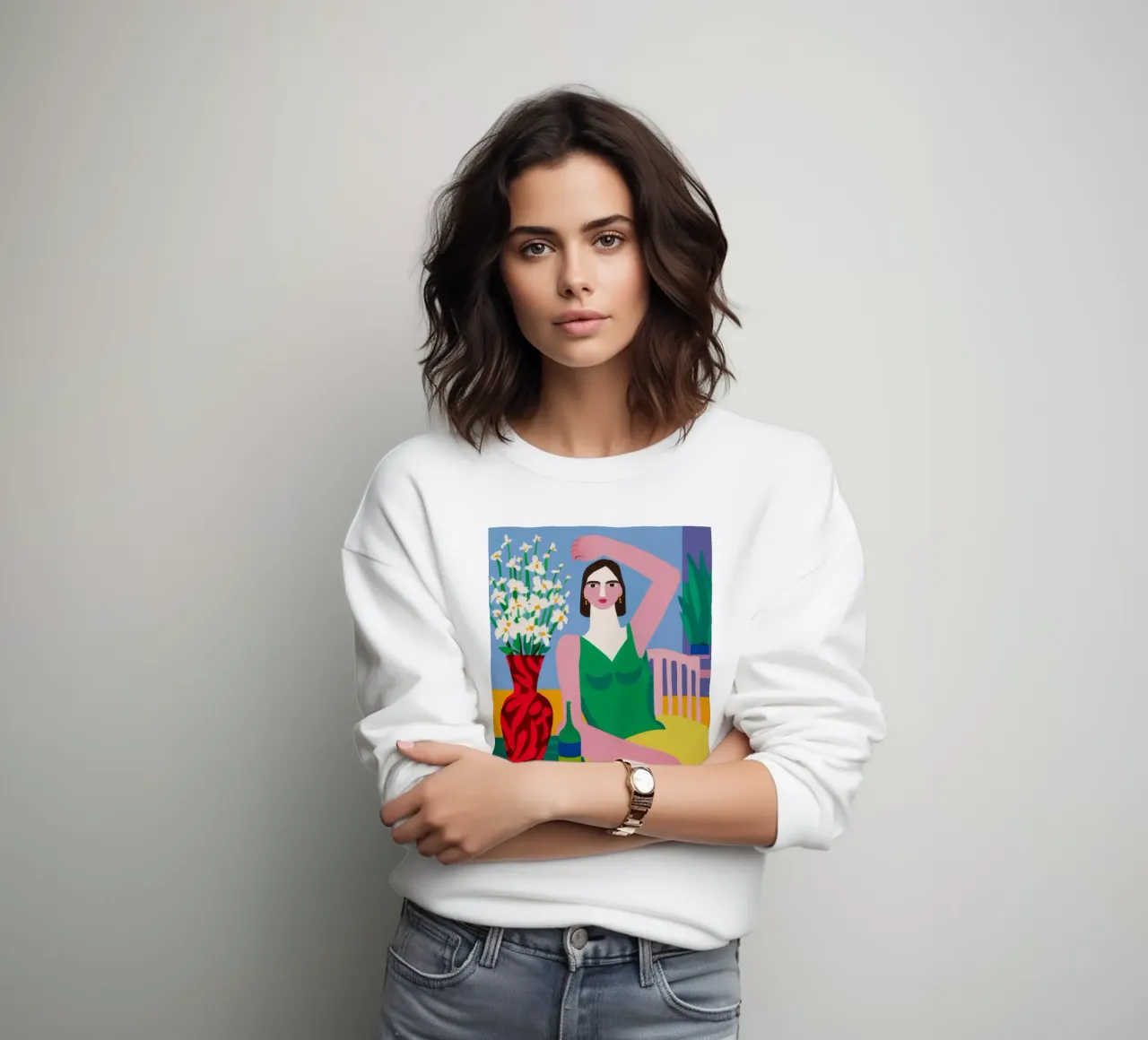 Reposo veraniego sudadera de Ember Stone