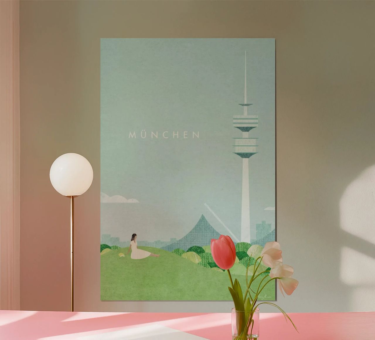 München Poster von Henry Rivers