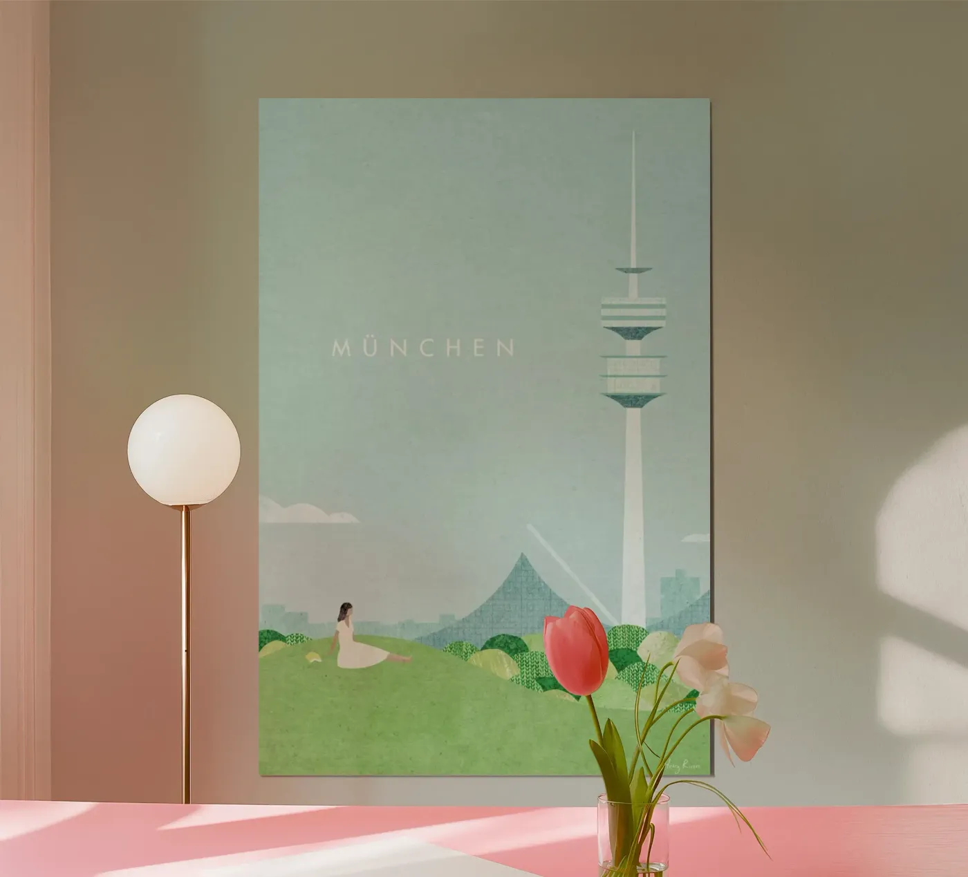 München poster by Henry Rivers